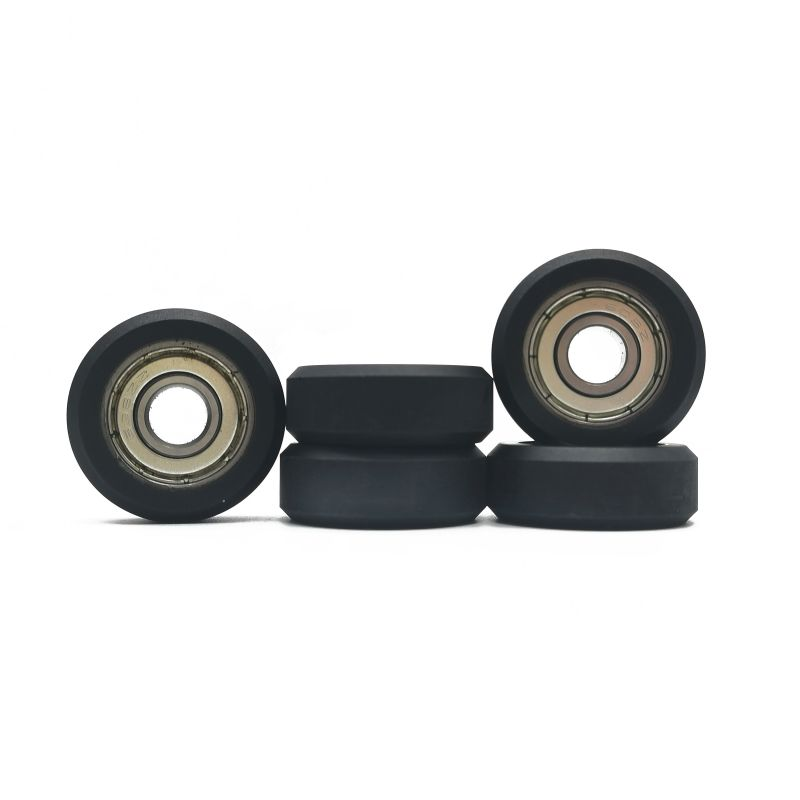 PU60830-11 Couverture en plastique sans bruit Pu Balle de rainure profonde